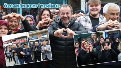 ÖZCAN'A TAŞKESTİ'DE YOĞUN İLGİ