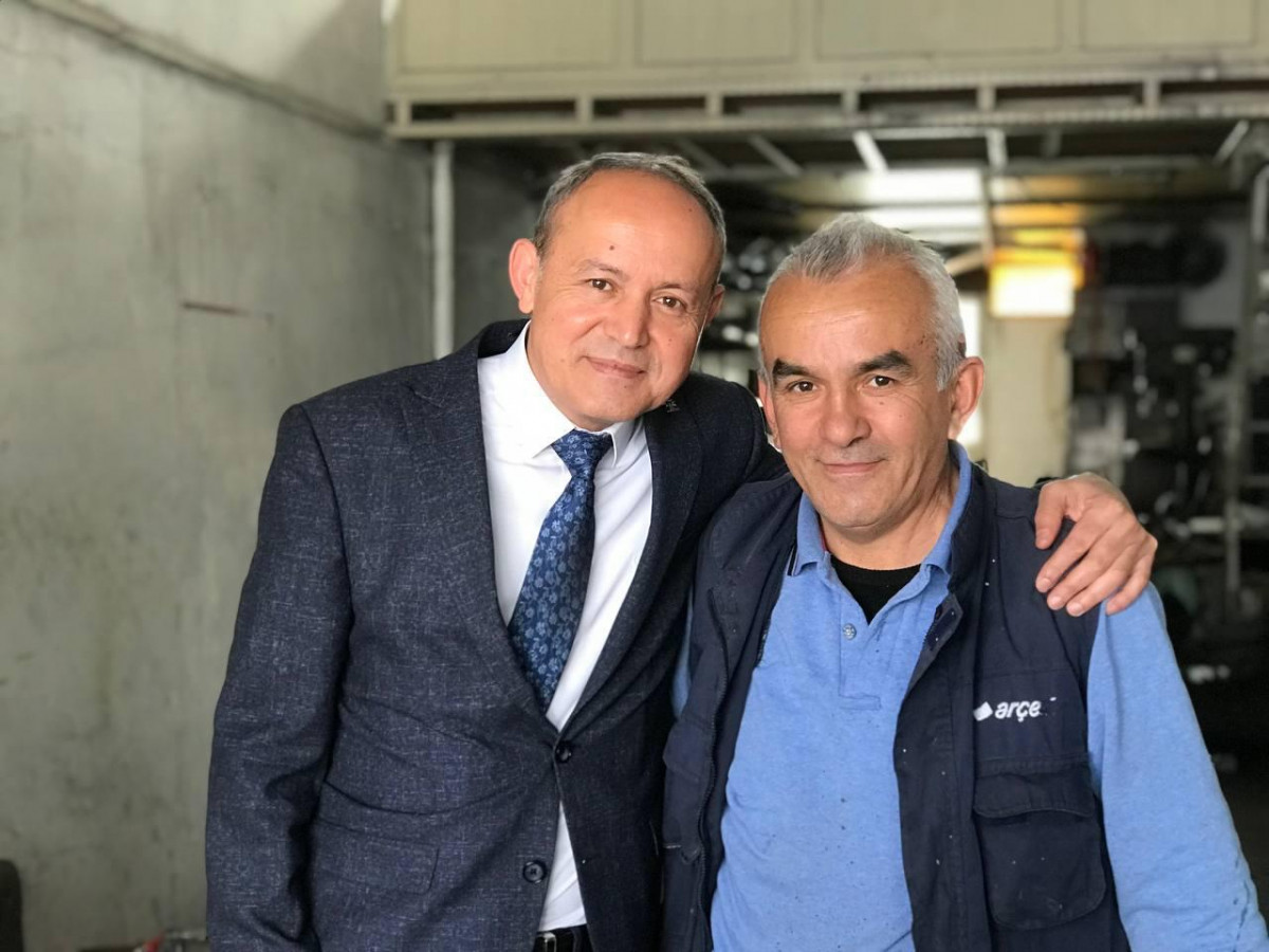 AK PARTİ BOLU MİLLETVEKİLİ ADAYI KAZIM KONAK 1 MAYIS'I KUTLADI