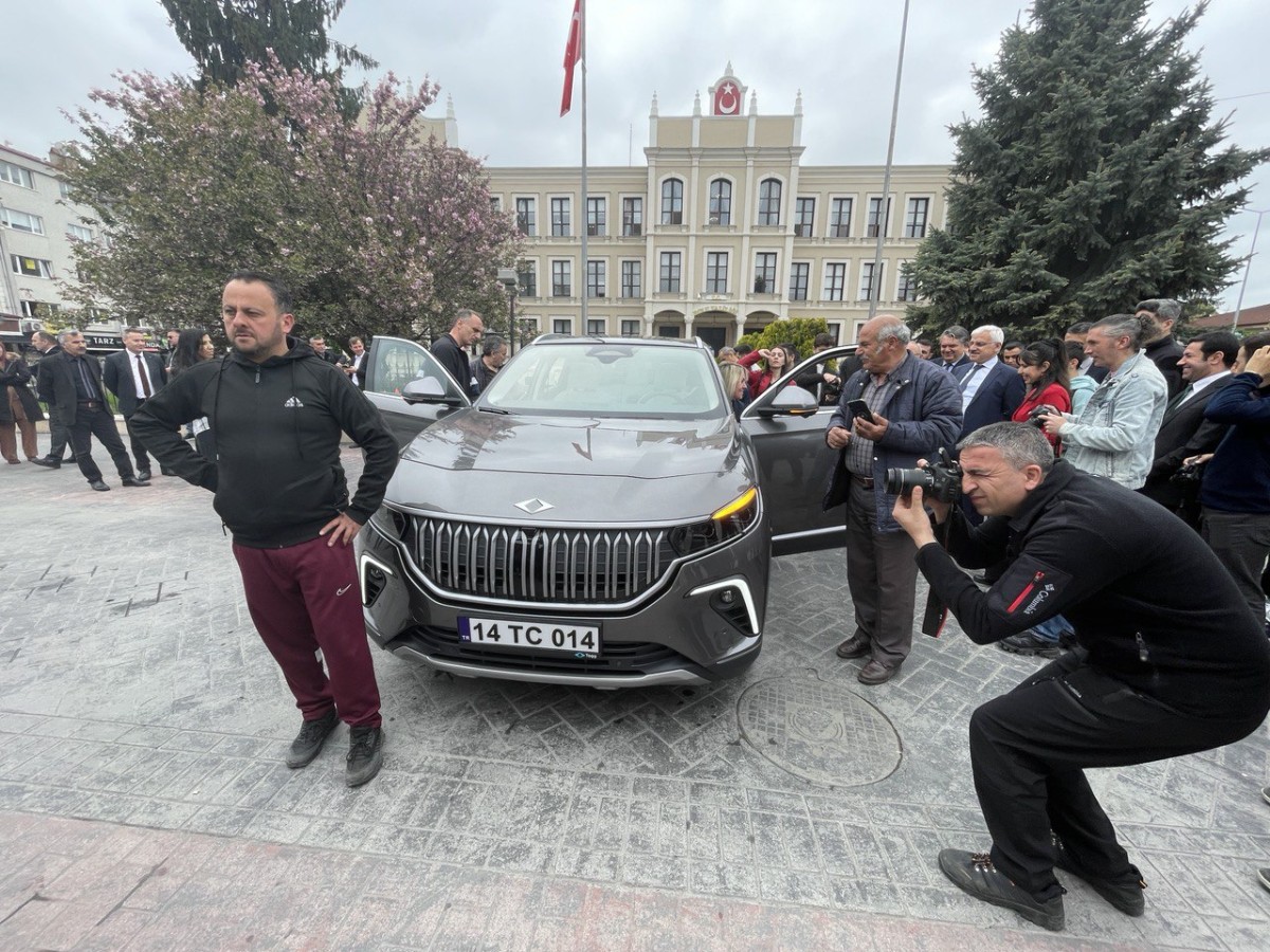 BOLU'DA TOGG HEYECANI TÜM HIZI İLE SÜRÜYOR