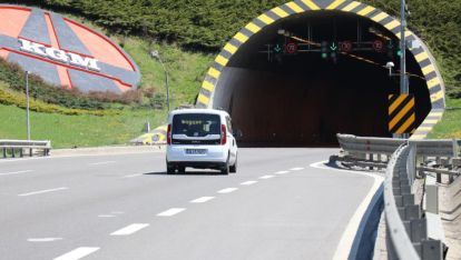 BOLU DAĞI TÜNELİ'NDE ULAŞIM KONTROLLÜ SAĞLANACAK