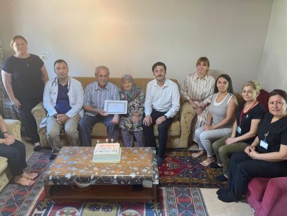 SAĞLIK MÜDÜRLÜĞÜNDEN YAŞLI VATANDAŞLARIMIZA EVİNDE HİZMET