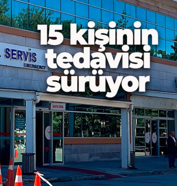 ZEHİRLENEN 18 HUZUREVİ SAKİNİ TABURCU EDİLDİ