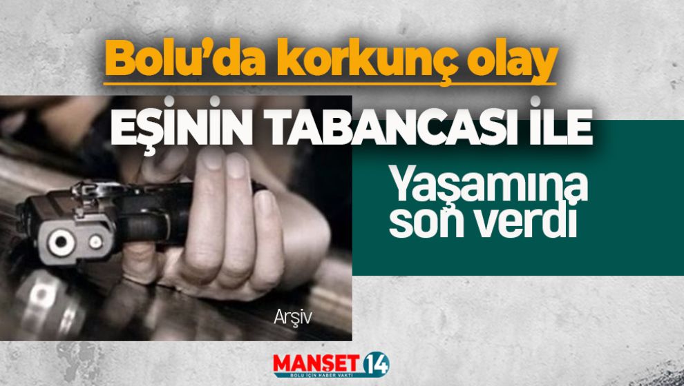BOLU'DA 41 YAŞINDAKİ KADIN İNTİHAR ETTİ