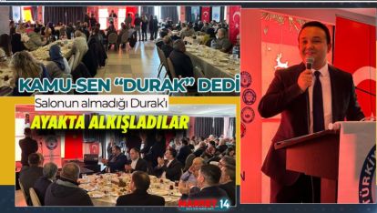 BOLU KAMU-SEN TOPYEKÜN "İLHAN DURAK" DEDİ