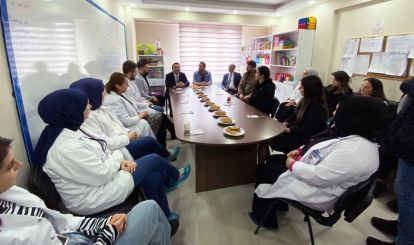 DURAK VE DEMİREL'DEN ÖZEL İZ AKADEMİ VE REHABİLİTASYON MERKEZİNE ÖZEL ZİYARET 