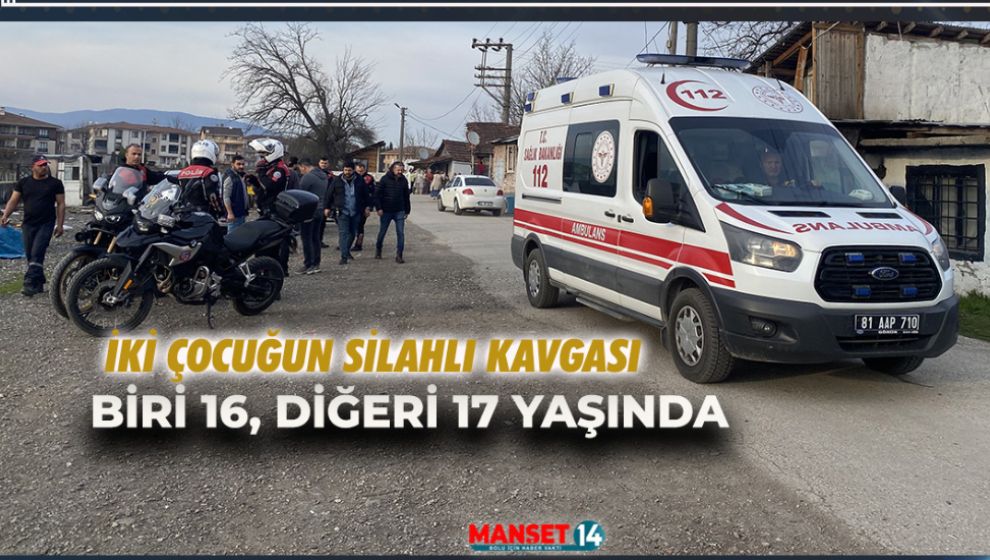 DÜZCE'DE SİLAHLAR KONUŞTU!