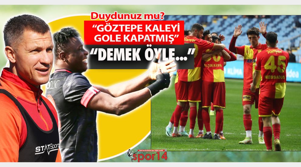 GÖZTEPE'DE SON 4 MAÇTA GOL YEMİYOR!