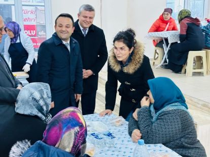 BÜYÜK KURULTAY’A KATILAN DURAK, İFTARINI YİNE BOLULU HEMŞEHRİLERİYLE AÇTI