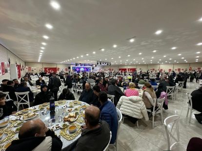 SANAYİ ESNAFINDAN MHP’NİN İFTARINA BÜYÜK İLGİ