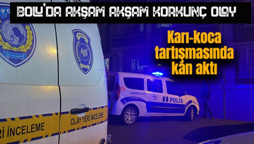 BOLU'DA AKŞAM AKŞAM KORKUNÇ OLAY