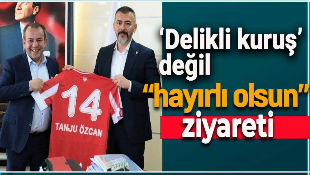 150 MİLYONLUK OLAN SAVAŞ BAŞKANDAN ÖZCAN'A FORMALI ZİYARET..