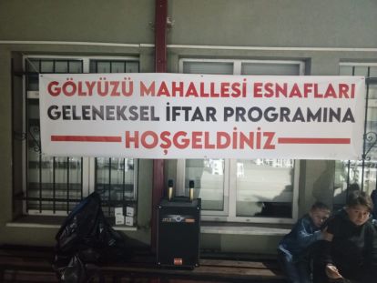 GÖLYÜZÜ HALKI BU İFTARDA BULUŞTU