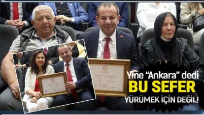 TANJU ÖZCAN 6. MAZBATASINI TÖRENLE ALDI