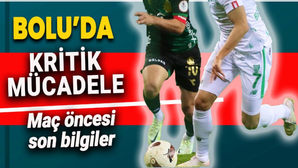 BOLUSPOR ÜMRANİYESPOR KARŞISINDA