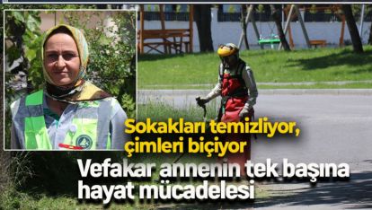 2 ÇOCUĞUNU OKUTMAK İÇİN TEK BAŞINA MÜCADELE