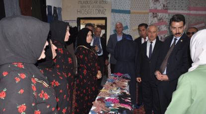 MUDURNU'NUN MAHARETLİ KADINLARI ESKİ OKUL BİNASINDA KENDİ SERGİLERİNİ AÇTI