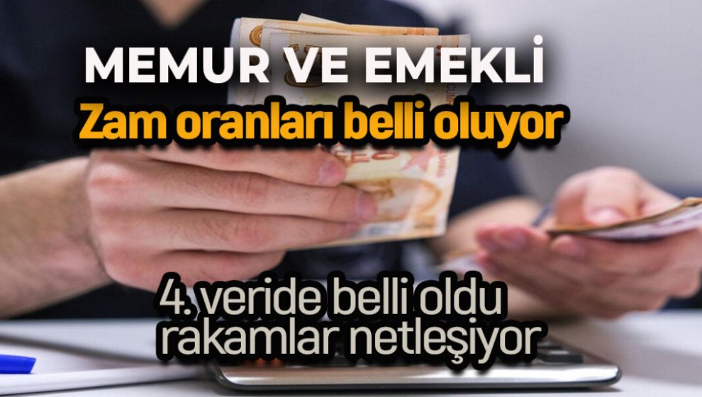 MİLYONLARCA EMEKLİ VE MEMURA ZAM SİNYALİ