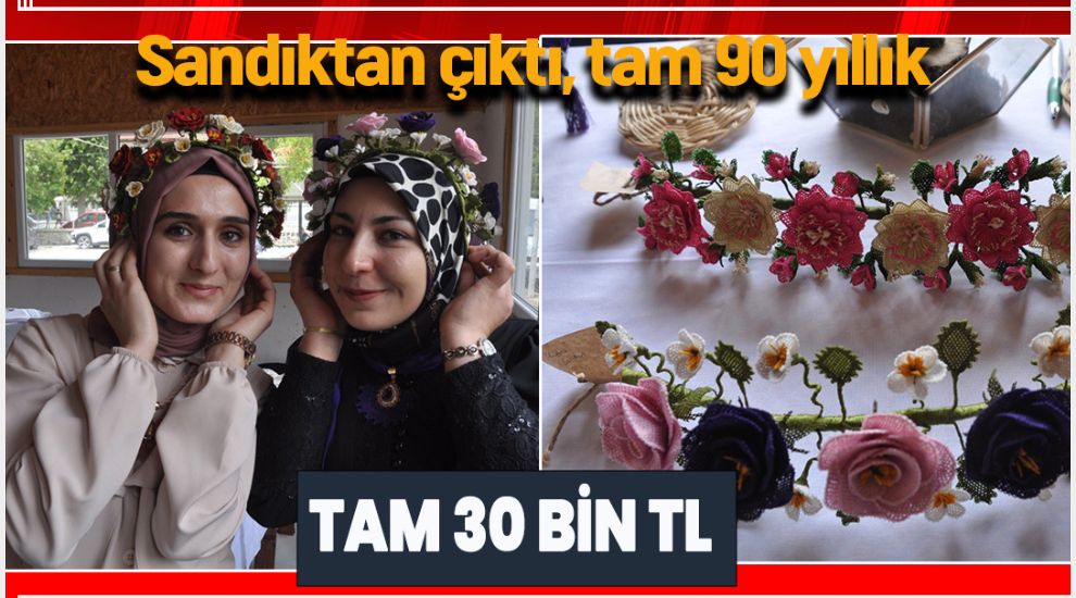 SANDIKTAN ÇIKTI, TAM 90 YILLIK