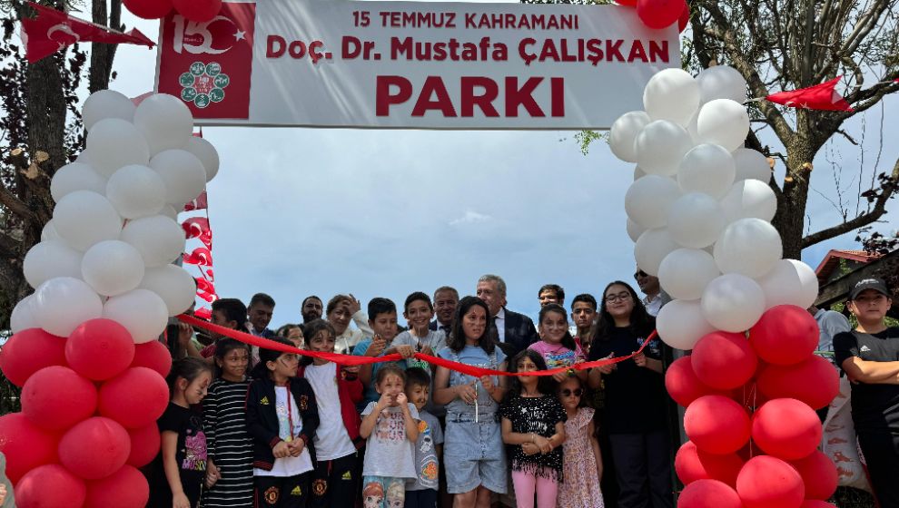 15 TEMMUZ KAHRAMANININ ADI, MENGEN'DE ÇOCUK PARKINA VERİLDİ