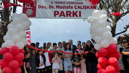15 TEMMUZ KAHRAMANININ ADI, MENGEN'DE ÇOCUK PARKINA VERİLDİ