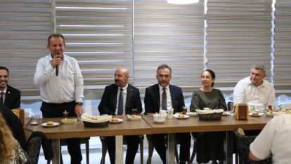 BAŞKAN ÖZCAN MUHTARLARLA BULUŞTU