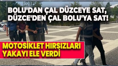 BOLU'DAN ÇAL DÜZCEYE SAT, DÜZCE'DEN ÇAL BOLU'YA SAT!