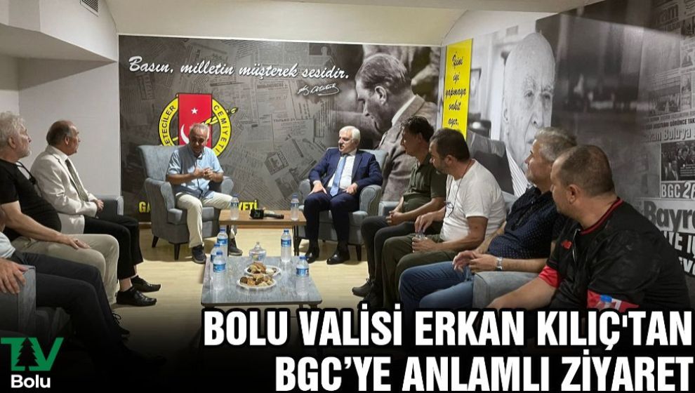 VALİ KILIÇ'TAN BGC'YE BASIN BAYRAMI ZİYARETİ