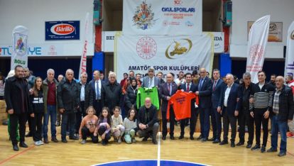 BOLU'DA AMATÖR SPOR KULÜPLERİNE MALZEME DESTEĞİ