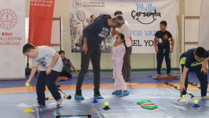 BOLU'DA ÖZEL ÖĞRENCİLER HAYATLARINI SPORLA RENKLENDİRİYOR