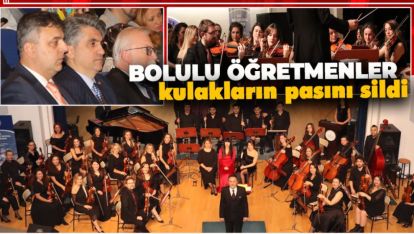 BOLULU ÖĞRETMENLER KULAKLARIN PASINI SİLDİ