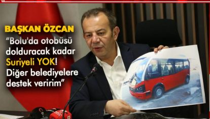 ÖZCAN SURİYELİLER İÇİN BELEDİYELERE DESTEK VERECEK