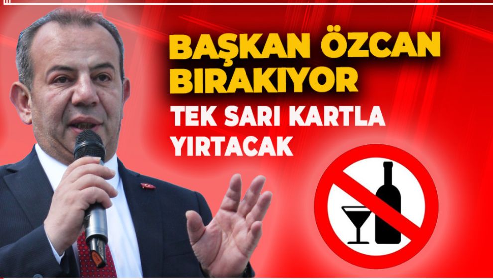 BAŞKAN ÖZCAN SAĞLIĞI HAKKINDA KONUŞTU "ALKOLÜ BIRAKIYORUM"