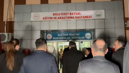 BAKAN MAHİNUR ÖZDEMİR GÖKTAŞ, OTEL YANGININDA YARALANANLARI ZİYARET ETTİ
