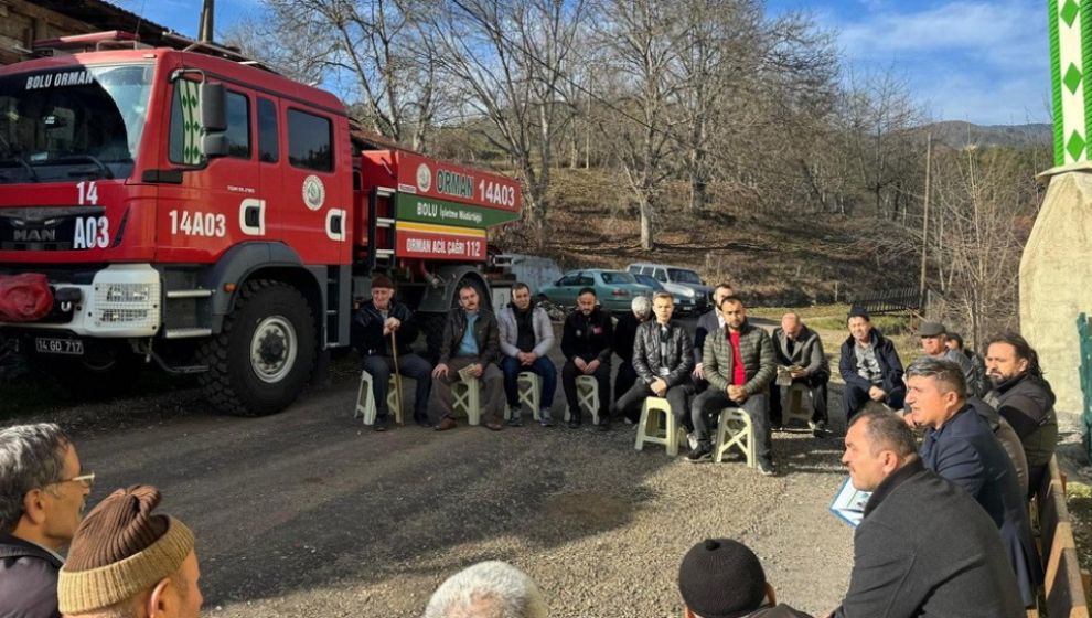 VATANDAŞLARA YANGINLA MÜCADELE EĞİTİMİ VERİLDİ