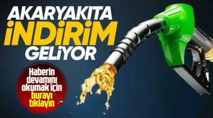 AKARYAKIT'TA İNİDİRM MÜJDESİ.. İŞTE O RAKAM