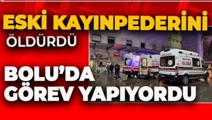 BOLU'DA GÖREV YAPAN POLİS MEMURU SAKARYA'DA DEHŞET SAÇTI