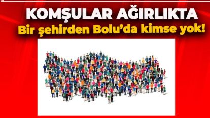 BOLU'DA HANGİ ŞEHİRDEN KAÇ KİŞİ YAŞIYOR?