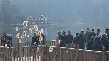 GÖLCÜK TABİAT PARKI'NDA SÖMESTR YOĞUNLUĞU