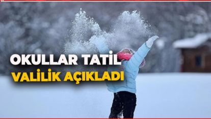 ÖĞRENCİLER MÜJDE. OKULLAR 1 GÜN TATİL