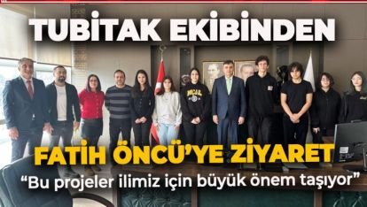 TUBİTAK'TA İLİMİZİ TEMSİL EDECEKLER