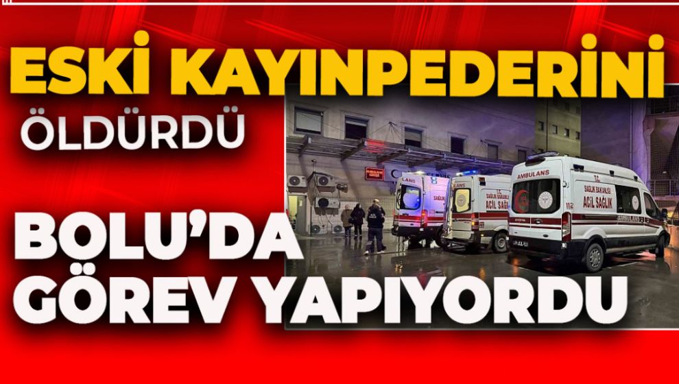 BOLU'DA GÖREV YAPAN POLİS MEMURU SAKARYA'DA DEHŞET SAÇTI
