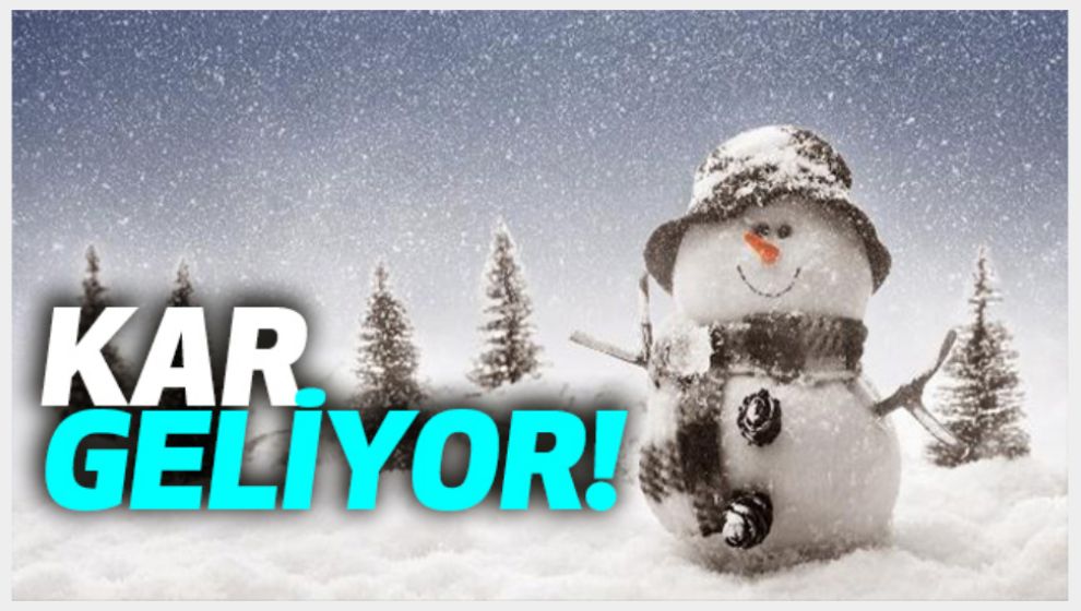 KAR GELİYOR!. BOLU MERKEZE DÜŞERMİ BİLMİYORUZ