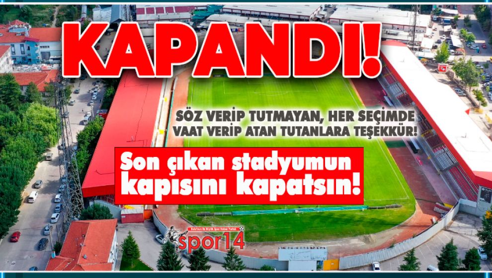 SON DAKİKA.. BOLUSPOR'A KÖTÜ HABER GELDİ...