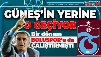 BOLUSPOR'UN ESKİ HOCASI TRABZONSPOR'UN BAŞINA GEÇTİ