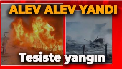 MENGEN'DE KAPALI OLAN TESİS YANDI