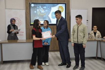 “RAMAZAN SEVİNCİ”YARIŞMASINDA ÖDÜLLER SAHİPLERİNİ BULDU