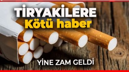 SİGARA FİYATLARINA BİR ZAM DAHA GELDİ