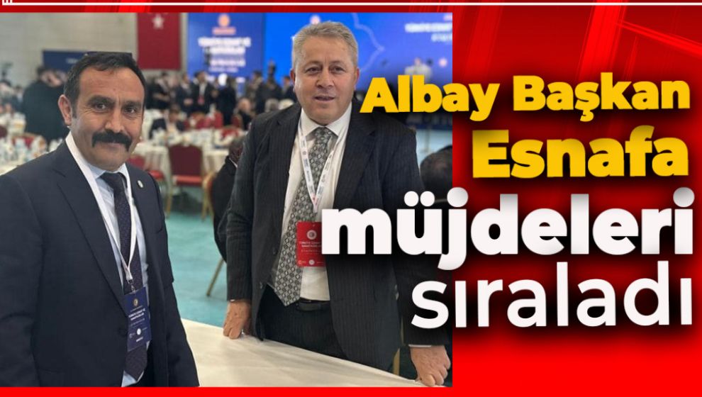 ALBAY BAŞKAN ESNAJ İÇİN MÜJDELERİ ERDOĞAN'IN İFTARI SONRASI VERDİ