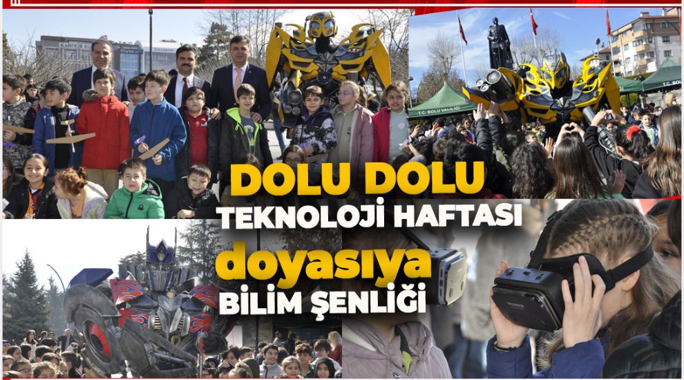 BOLU MİLLİ EĞİTİM VE BİLSEM'DEN MUHTEŞEM BİLİM ŞENLİĞİ