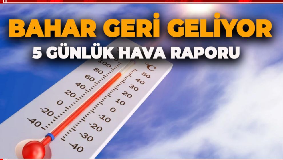 BUGÜNDEN SONRA ISINIYORUZ. SICAK HAVA KAPIDA